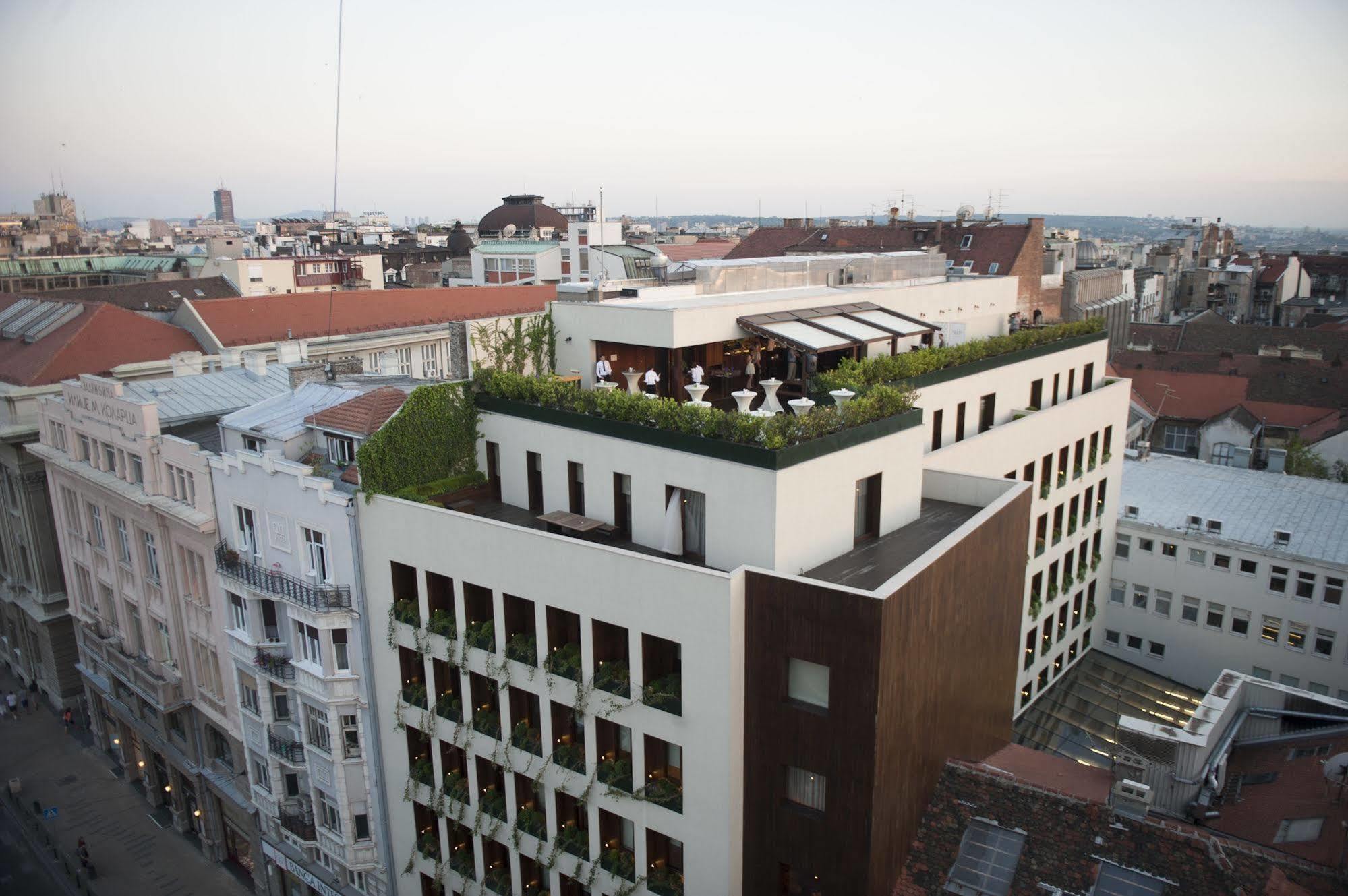 Square Nine Hotel Belgrade-The Leading Hotels Of The World Exteriör bild